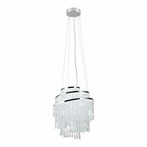LED viseča svetilka v srebrni barvi ø 48 cm Pomp – Trio