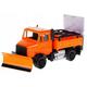 Bburago 1:43 službena vozila Varnost na cestah s snežnim plugom in signalno tablo