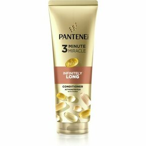 Pantene 3 Minute Miracle Infinitely Long regeneracijski balzam za šibke in poškodovane lase 220 ml