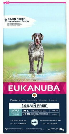 Eukanuba Adult Large &amp; Giant Grain Free OF hrana za pse
