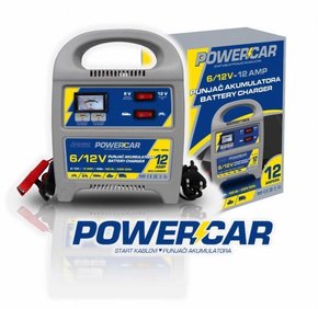 PowerCar polnilec akumulatorja 12A