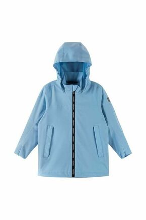 Otroška jakna Reima - modra. Otroški outdoor jakna iz kolekcije Reima. Delno podložen model