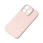 HURTEL Silikonska torbica z MagSafe za iPhone 15 Pro Silicone Case krem