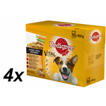 Pedigree hrana za odrasle pse multipaket 4x (12 x 100g)