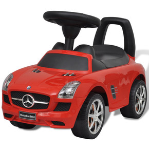 Rdeči Mercedes Benz Otroški Avto na Potiskanje