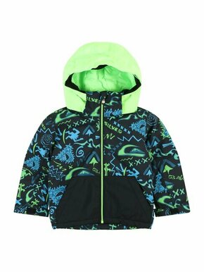 Otroška smučarska jakna Quiksilver zelena barva - zelena. Otroški Smučarska jakna iz kolekcije Quiksilver. Podložen model