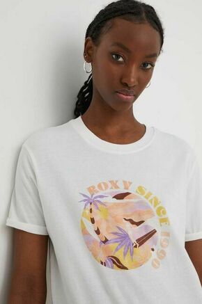Bombažna kratka majica Roxy ženski