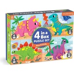 Mudpuppy Puzzle Dinozavri 4 v 1 set