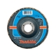 MAKITA brusni disk z lističi za kovino, 180 mm K40, P-65252