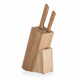 Čisté dřevo CleanWood Leseno stojalo za nože BRILLANTE gumijasto drevo - 22 x 17 x 9 cm