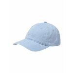 Bombažna bejzbolska kapa Levi's - modra. Kapa s šiltom vrste baseball iz kolekcije Levi's. Model izdelan iz enobarvne tkanine.