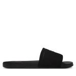 Natikači Calvin Klein Nemo - Canvas Signature Logo Sliders HW0HW02960 Črna