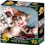 WEBHIDDENBRAND PRIME 3D Puzzle Jumping Cat: Chicken 3D 150 kosov