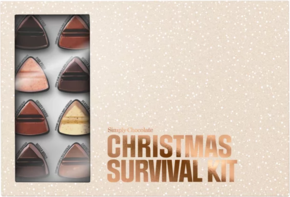 Simply Chocolate Christmas Survival Kit - 240 g