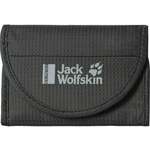 Denarnica Jack Wolfskin 10 siva barva - siva. Mala denarnica s priloženim obročkom za ključe iz kolekcije Jack Wolfskin. Model izdelan iz tekstilnega materiala.