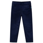 vidaXL Otroške hlače temno mornarsko modra 92