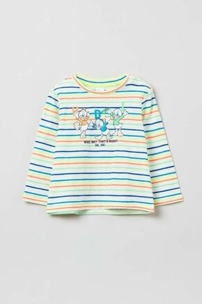 Majica z dolgimi rokavi za dojenčka OVS - pisana. Majica z dolgimi rokavi za dojenčka iz kolekcije OVS. Model izdelan iz mehke pletenine.