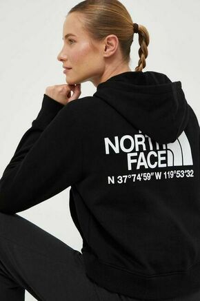 Bombažen pulover The North Face ženska