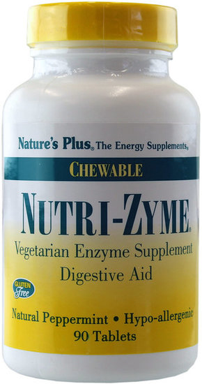 Nature's Plus Nutri-Zyme - 90 tab. liz.