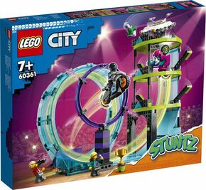 Lego kocke City Skrajni izziv za voznike kaskaderje 60361