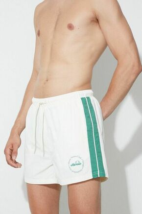 Kopalne kratke hlače Ellesse zelena barva - bela. Kopalne kratke hlače iz kolekcije Ellesse