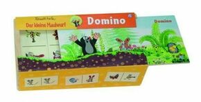 DETOA Domino Krtek - družabna igra 28 kosov v leseni škatli