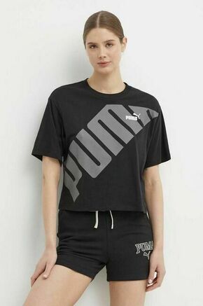 Bombažna kratka majica Puma POWER ženska
