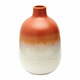 Oranžovo-bílá váza Sass &amp; Belle Bohemian Home Mojave