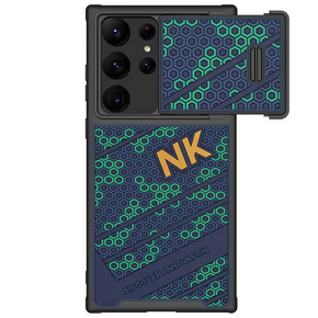 NILLKIN Ohišje Striker za Samsung Galaxy S23 Ultra (modro-zeleno)