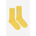 Nogavice A-COLD-WALL* Barcket Sock rumena barva - rumena. Visoke nogavice iz kolekcije A-COLD-WALL*. Model izdelan iz elastičnega materiala.