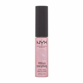 NYX Professional Makeup #thisiseverything Lip Oil hranilno in vlažilno olje za ustnice 8 ml odtenek 01 Sheer za ženske