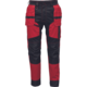 Cerva Group KEILOR delovne hlače do pasu, rdečo-črne, 46