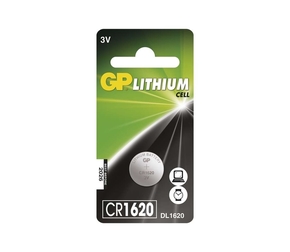 GP baterija Lithium CR1620 1BL 3V