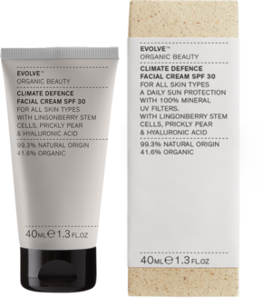 "Evolve Organic Beauty Climate Defence Cream SPF30 - 40 ml"