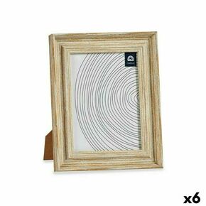 NEW Okvir za fotografije Kristal Zlat Les Rjava Plastika (21 x 2 x 26 cm) (6 kosov)