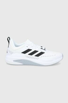 Čevlji adidas Trainer bela barva - bela. Čevlji iz kolekcije adidas. Model izdelan iz kombinacije tekstilnega in sintetičnega materiala.