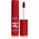 NYX Smooth Whip Matte Lip Cream šminka s kremno teksturo za bolj gladke ustnice 4 ml odtenek 14 Velvet Robe za ženske