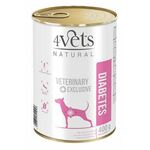 4VETS Natural Veterinary Exclusive DIABETES 400 g