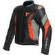 Dainese Super Rider 2 Absoluteshell™ Jacket Black/Dark Full Gray/Fluo Red 44 Tekstilna jakna