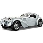 BBurago 1:24 Bugatti Atlantic srebrn