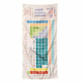 Bež brisača iz mikrovlaken Rex London Periodic Table