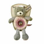 WEBHIDDENBRAND Baby Hug ropotulja, medvedek, 23 cm, roza