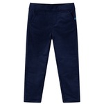vidaXL Otroške hlače temno mornarsko modra 116