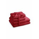 Komplet brisač 4-pack - rdeča. Komplet brisač iz kolekcije home &amp; lifestyle. Model izdelan iz tekstilnega materiala.