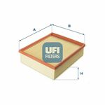 UFI ZRAČNI FILTER RENAULT LAGUNA I 95>
