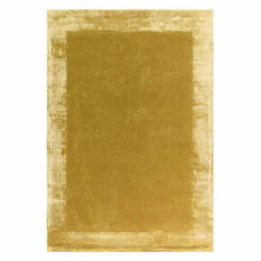 Oker rumena ročno tkana preproga iz mešanice volne 160x230 cm Ascot – Asiatic Carpets