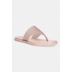 Calvin Klein japonke ženske JELLY SANDAL THONG MAT TRAN TPU roza HW0HW02964