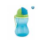 Canpol babies otroška športna steklenica s slamico, 370 ml, modra