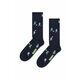 Nogavice Happy Socks Football Sock mornarsko modra barva - mornarsko modra. Nogavice iz kolekcije Happy Socks. Model izdelan iz elastičnega, vzorčastega materiala.