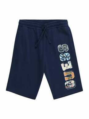 Otroške bombažne kratke hlače Guess mornarsko modra barva - mornarsko modra. Otroški kratke hlače iz kolekcije Guess